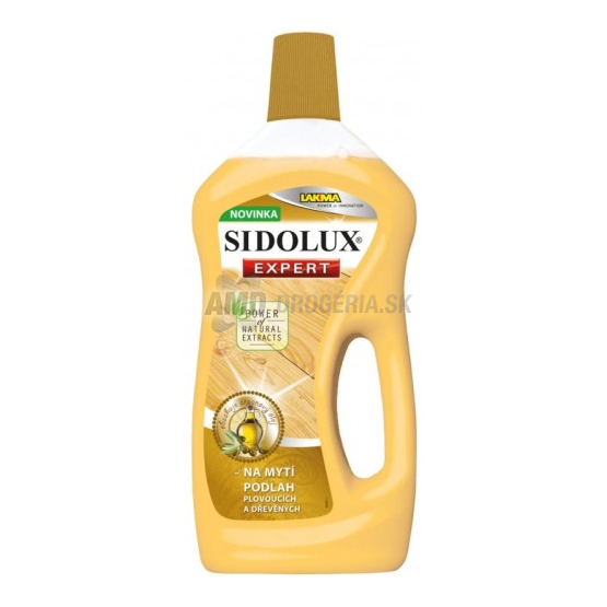 SIDOLUX EXPERT NA UMÝVANIE PLÁVAJÚCICH A DREVENÝCH PODLÁH s ARGANOVÝM OLEJOM 750ML
