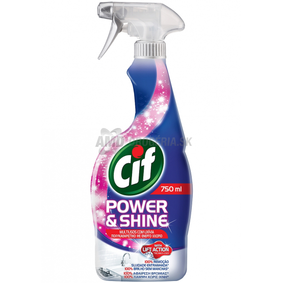 CIF POWER &SHINE 750ML KUCHYŇA ODMASTŇOVAČ
