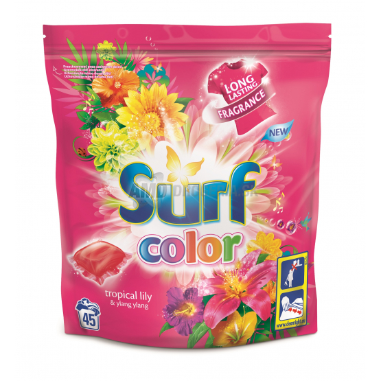 SURF TROPICAL LILY & YLANG YLANG PRACIE KAPSULE COLOR 45 ks 45 PD