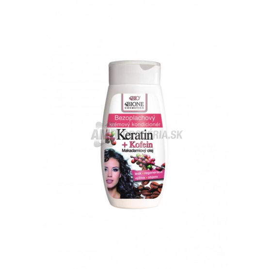 BC BIO BEZOPLACHOVÝ KONDICIONÉR KRÉMOVÝ KERATIN+KOFEIN 250ML