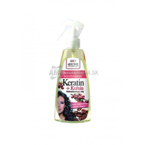 BC BIO BEZOPLACHOVÝ KONDICIONÉR V SPREJ KERATIN+KOFEIN 260ML