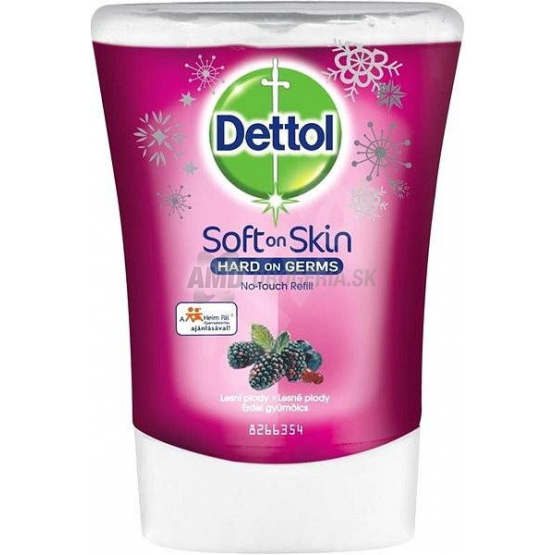 DETTOL BEZDOTYKOVÝ DAVKOVAČ NÁHRADNÁ NÁPLŇ LESNÉ PLODY  250ML