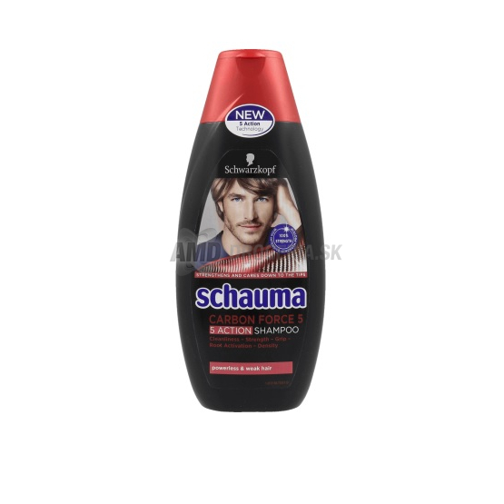 SCHAUMA ŠAMPÓN 250ML MEN CARBON FORCE