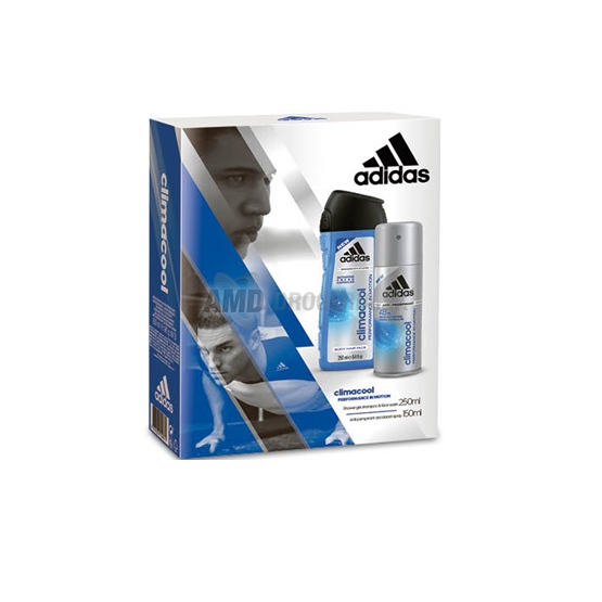 DARČEKOVÁ PÁNSKA KAZETA ADIDAS CLIMACOOL DEODORANT + SPRCHOVÝ GÉL 16