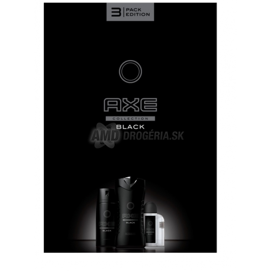 DARČEKOVÁ PÁNSKA KAZETA AXE BLACK DEODORANT + SPRCHOVÝ GÉL + VODA PO HOLENÍ 16