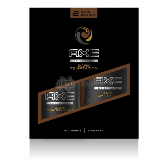 DARČEKOVÁ PÁNSKA KAZETA AXE DARK TEMPATION DEODORANT 150ML + SPRCHOVÝ GÉL 250ML 16