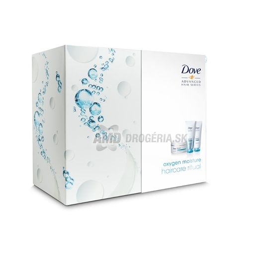 DARČEKOVÁ DÁMSKA KAZETA DOVE AHS OXYGEN MOISTURE ŠAMPÓN + KONDICIONÉR + MASKA 16