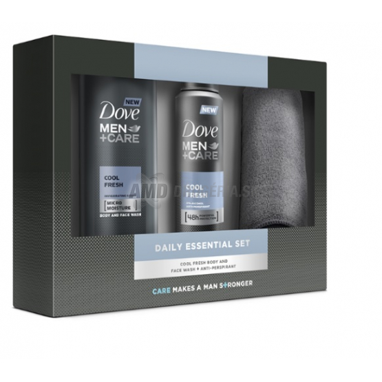 DARČEKOVÁ PÁNSKA KAZETA DOVE FM COOL FRESH DEODORANT + SPRCHOVÝ GÉL + UTERÁK 16