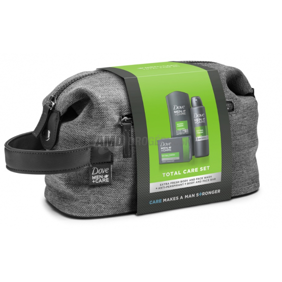 DARČEKOVÁ PÁNSKA KAZETA DOVE TAŠKA FM EXTRA FRESH DEODORANT + SPRCHOVÝ GÉL + MYDLO 16