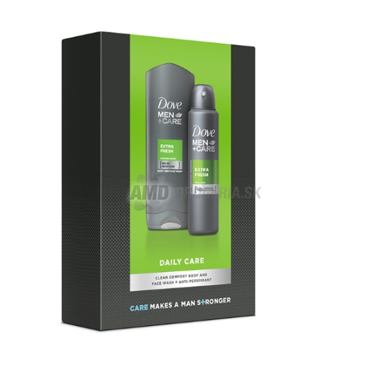 DARČEKOVÁ PÁNSKA KAZETA DOVE FM EXTRA FRESH DEODORANT + SPRCHOVÝ GÉL 16