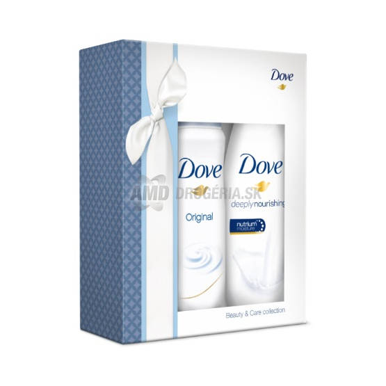 DARČEKOVÁ DÁMSKA KAZETA DOVE ORIGINAL DEODORANT + SPRCHOVÝ GÉL 16