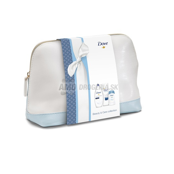 DARČEKOVÁ DÁMSKA KAZETA DOVE TAŠKA ORIGINAL DEODORANT + SPRCHOVÝ GÉL + TELOVÉ MLIEKO 16