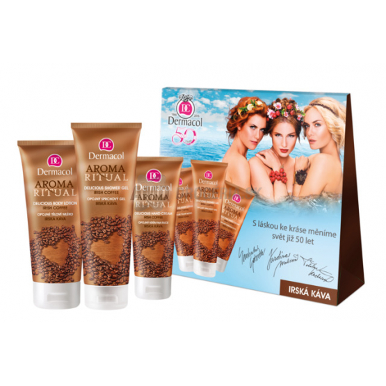 DARČEKOVÁ DÁMSKA KAZETA DERMACOL AROMA RITUAL ÍRSKA KÁVA 16
