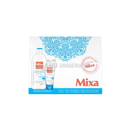 DARČEKOVÁ DÁMSKA KAZETA MIXA BASIC KRÉM 50ML + ODLIČOVACIA MICELÁRNA VODA 400ML16