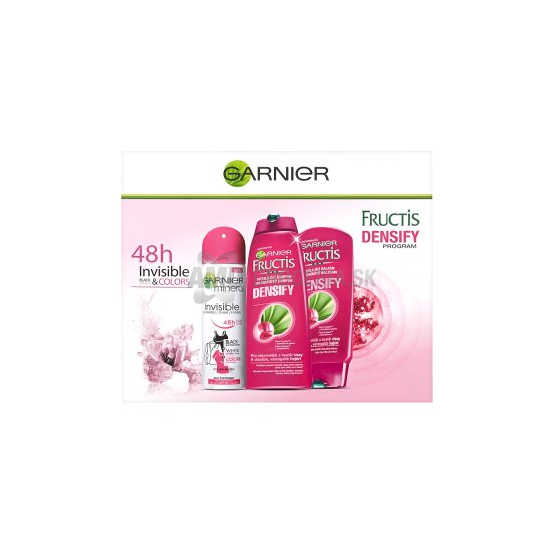 DARČEKOVÁ DÁMSKA KAZETA FRUCTIS DENSIFY ŠAMPÓN + BALZAM NA VLSAY + DEODORANT 16
