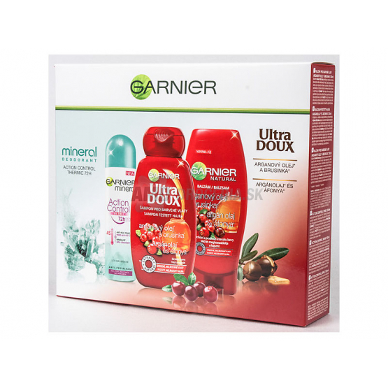 DARČEKOVÁ DÁMSKA KAZETA GARNIER ARGAN OIL ŠAMPÓN + BALZAM + DEODORANT 16
