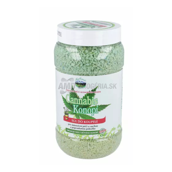 SOĽ DO KÚPEĽA CANNABIS 1200 G