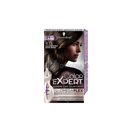 SCHWARZKOPF COLOR EXPERT 4-0 CHLADNÝ HNEDÝ
