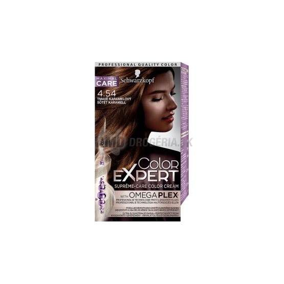 SCHWARZKOPF COLOR EXPERT 4-54 TMAVÝ KARAMELOVÝ