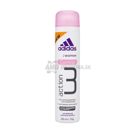 ADIDAS DEODORANT ACTION 3 WOMAN CONTROL 250 ML