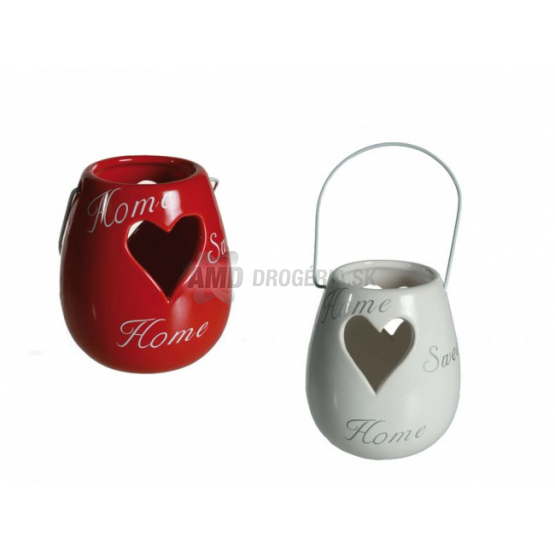 KERAMICKÝ SVIETNIK HOME 1KS