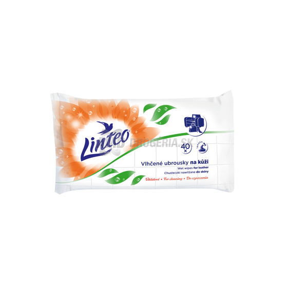 LINTEO HOME VLHČENÉ UTIERKY KOŽA 40KS