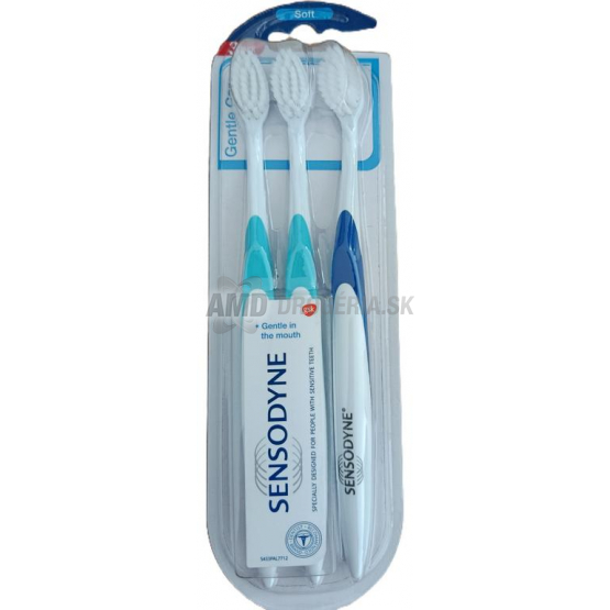 SENSODYNE ZUBNÉ KEFKY TRIO PACK SOFT