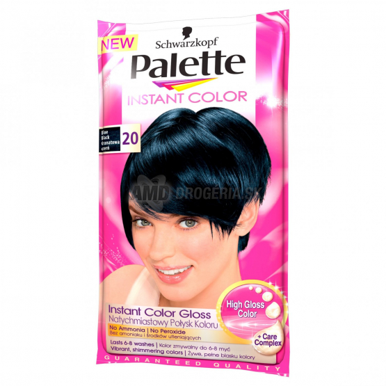 PALETTE COLOR SACOK 20 - 25 ML MODROČIERNA