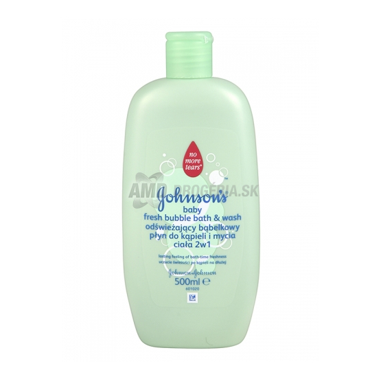 JOHNSONS BABY KÚPEĽ 2v1 BUBLE FRESH 500 ML