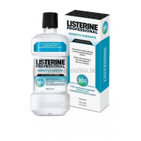 LISTERINE ÚSTNA VODA SENSITIV THERAPIE 500 ML