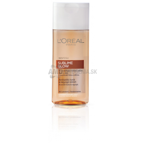 LOREAL SUBLIME GLOW PLEŤOVÁ VODA ROZJASŇUJÚCA 200 ML
