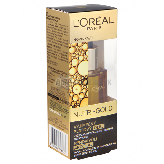 LOREAL OLEJ NUTRI GOLD XTRAOIL 30 ML