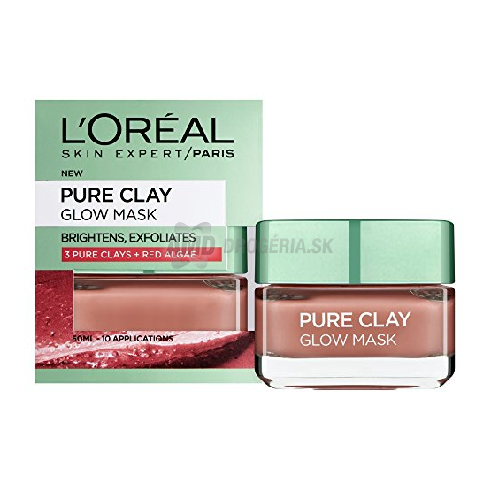 LOREAL EXFOLIAČNÁ PURE CLAY MASKA EXFOL 50 ML