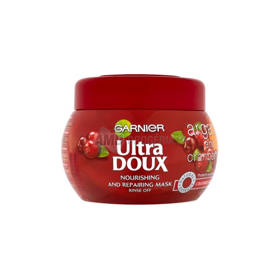 GARNIER MASKA ULTRA DOUX BRUSNICA 300 ML