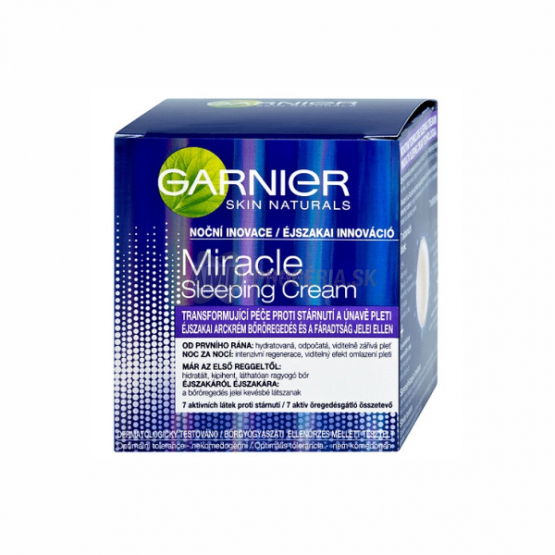 GARNIER KRÉM MIRACLE SLEEP NOČNÝ 50 ML