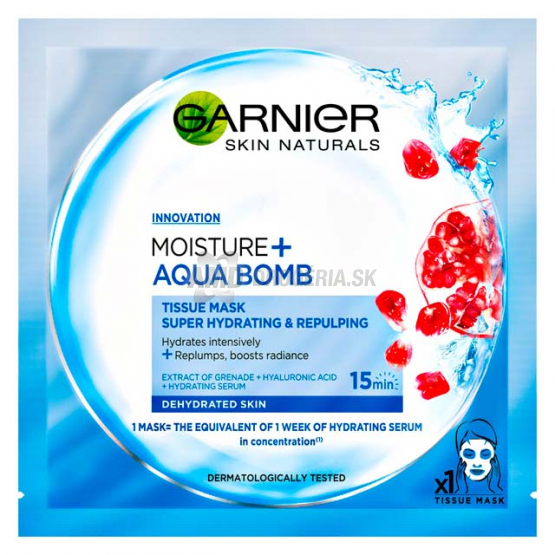 GARNIER TISSUE MASKA GRANÁTOVÉ JABLKO 32 G