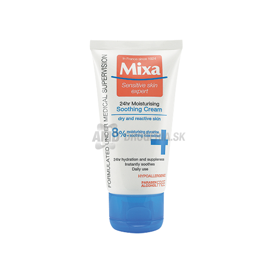 MIXA KRÉM HYDRATAČNÝ UKĽUDŇUJÚCI 8 % 50 ML