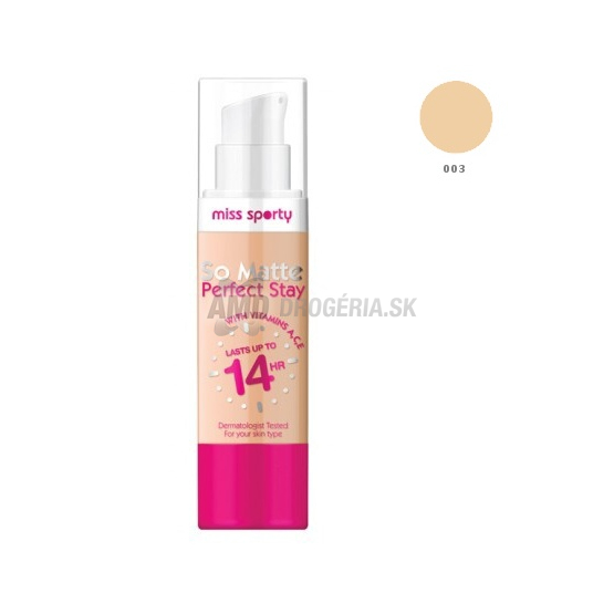 MISS SPORTY MAKE-UP SO MATTE PERFECT STAY 003