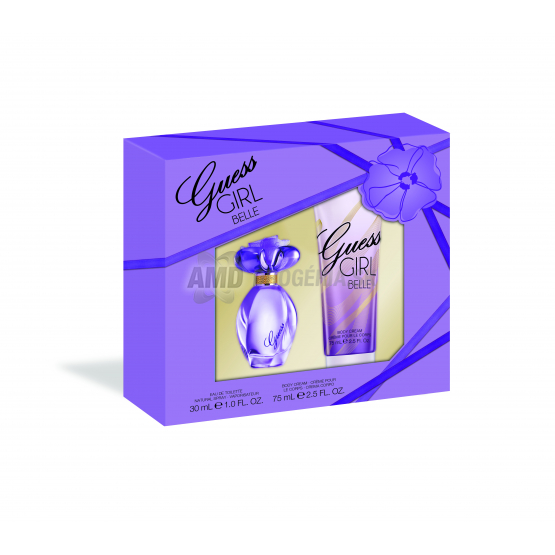 GUESS GIRL BELLE DÁMSKA DARČEKOVÁ KAZETA TOALETNÁ VODA 30 ML + TELOVÉ MLIEKO 75 ML 2014
