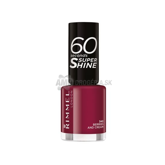 RIMMEL LAK NA NECHTY 60s SUPER SHINE 340 8ML
