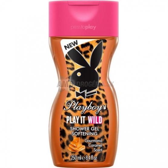 PLAYBOY SPRCHOVACÍ GÉL PLAY IT WILD 250 ML