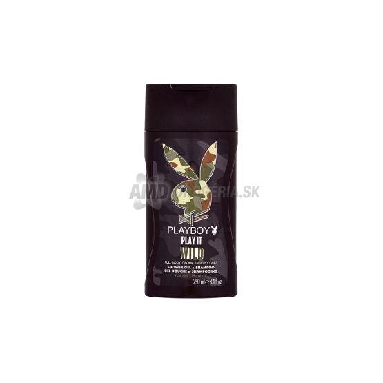 PLAYBOY SPRCHOVACÍ GÉL MAN PLAY IT WILD 250 ML