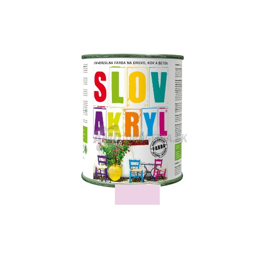 SLOVAKRYL 0310 0.75KG SVETLOFIALOVÝ