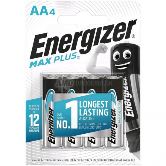 ENERGIZER MAX PLUS AA LR6 4 KS