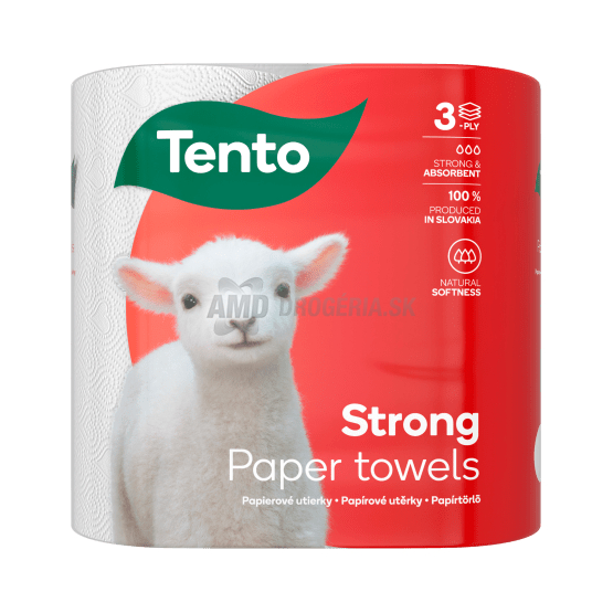 TENTO KUCHYNSKÉ UTIERKY EXTRA STRONG 3 VRSTOVÉ 2 KS