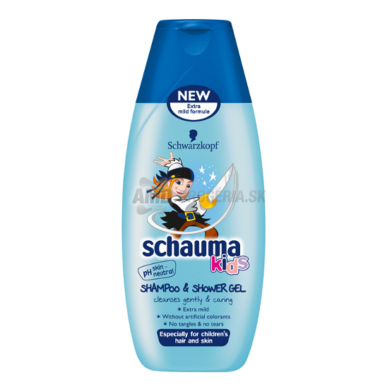 SCHAUMA ŠAMPÓN KIDS MODRÝ 250 ML