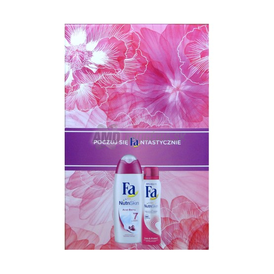 DÁMSKA DARČEKOVÁ KAZETA FA NUTRISKIN DEODORANT + SPRCHOVÝ GÉL 16