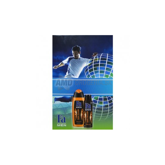 PÁNSKA DARČEKOVÁ KAZETA FA DARK PASION DEODORANT + SPRCHOVÝ GÉL 16