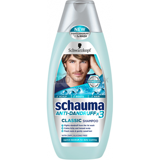 SCHAUMA ŠAMPÓN PROTI LUPINÁM MEN 250 ML
