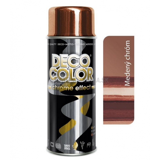 Deco Color Chrome Effect sprej, medený chróm, 400 ml